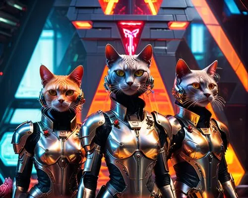 pussycats,catterns,kats,tomcats,georgatos,automatons,Conceptual Art,Sci-Fi,Sci-Fi 26