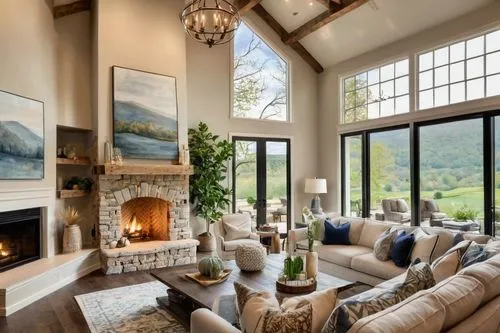 luxury home interior,living room,family room,fire place,beautiful home,sitting room,livingroom,modern living room,fireplaces,great room,fireplace,contemporary decor,luxury home,luxury property,interior design,modern decor,sunroom,alpine style,home interior,interior decor,Illustration,Paper based,Paper Based 24