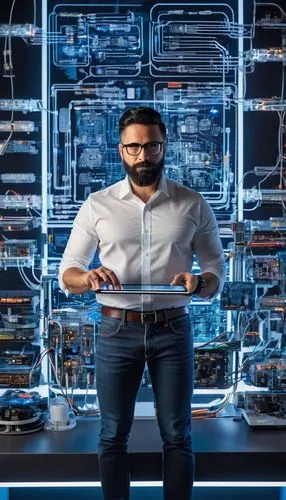 man with a computer,supercomputers,supercomputer,sysadmin,computerologist,connectionist,the server room,cybernet,technirama,mcartor,netconnections,genocyber,datacenter,enernoc,cybertruck,pichai,computer art,cios,computer graphic,technologist,Unique,Design,Knolling