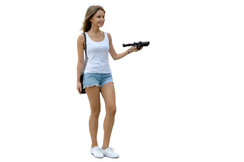 girl with gun,woman holding gun,woman holding a smartphone,girl making selfie,girl with a gun,girl with speech bubble,3d figure,holding a gun,girl in a long,female runner,kinect,girl walking away,a girl with a camera,rc model,advertising figure,mobile camera,model train figure,miniature figure,camera illustration,female model,Conceptual Art,Oil color,Oil Color 06