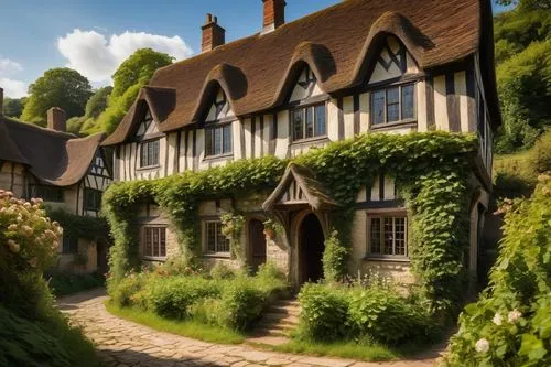 ightham,chilham,turville,abinger,sussex,dumanoir,elizabethan manor house,inglaterra,england,shire,angleterre,cotswolds,englishness,chilcote,tudor,lavenham,chequers,mortham,goudhurst,tylney,Art,Artistic Painting,Artistic Painting 39