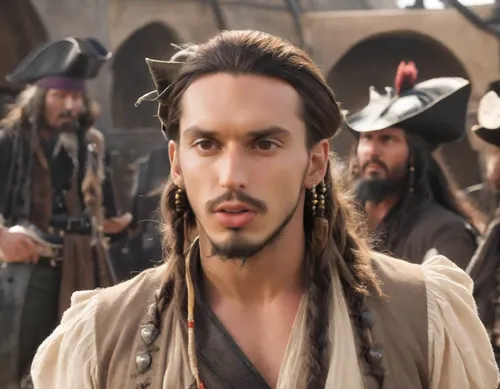 pirate,aladha,aladin,black pearl,pirates,leonardo devinci,male character,film actor,don quixote,piracy,ait-ben-haddou,tekwan,athos,film roles,goatherd,artus,hook,goatee,facial hair,main character