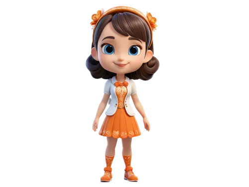 agnes,lumidee,cute cartoon character,dorthy,mable,3d rendered,3d render,cinema 4d,3d model,daisy,disney character,suri,anabelle,eloise,nanako,vector girl,mirai,clarabelle,melody,storybook character,Unique,3D,3D Character