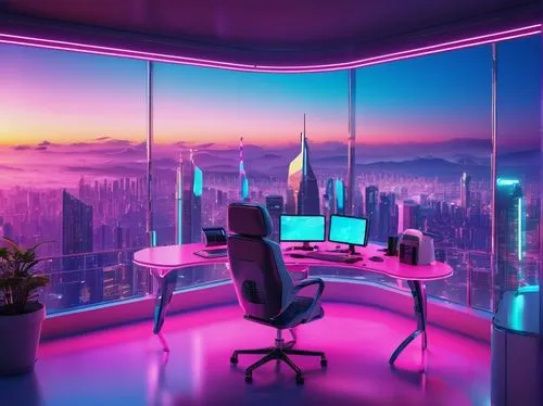 modern office,blur office background,creative office,computer room,aesthetic,desk,working space,sky apartment,office desk,cubicle,pc tower,futuristic landscape,purple wallpaper,computer workstation,offices,modern room,great room,the server room,cyberscene,3d background,Conceptual Art,Sci-Fi,Sci-Fi 28