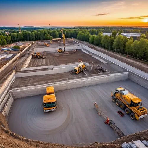 open pit mining,parking lot under construction,concrete construction,malopolska breakthrough vistula,construction area,construction site,prefabricated buildings,construction equipment,contract site,volvo ec,earthworks,steel construction,ready-mix concrete,floating production storage and offloading,construction industry,concrete plant,eco-construction,kö-dig,new housing development,stone quarry,Photography,General,Realistic