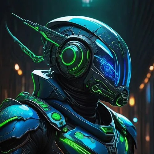 genji,tenno,alien warrior,cyberian,cybersmith,arbiter,guyver,argus,telos,nova,volt,krakus,vanu,rinzler,zentraedi,lucio,mantis,zangana,khora,nidus,Illustration,Abstract Fantasy,Abstract Fantasy 07