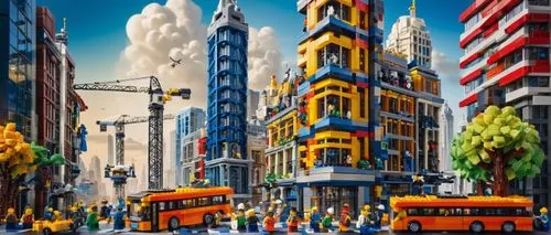 lego city,micropolis,superblocks,megapolis,moc chau hill,colorful city,lego building blocks,gaudi,microdistrict,lego blocks,metropolis,city blocks,lego background,ciudades,city buildings,ravensburger,skyscraper town,lego,heroica,fantasy city,Illustration,Realistic Fantasy,Realistic Fantasy 16