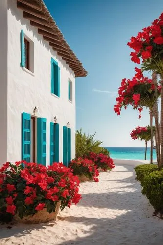 holiday villa,bougainvilleas,tropical house,bougainvillea,bougainvilleans,beachfront,beach landscape,beautiful beaches,summer cottage,curacao,kefalonia,dream beach,providenciales,cayard,beach house,beach resort,tropical beach,caribbean beach,paradises,beautiful beach,Photography,General,Fantasy