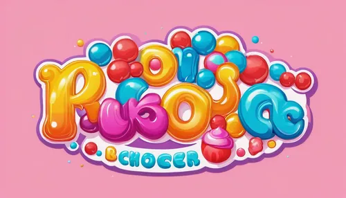 Develop a playful bubble letters font for a candy shop logo.,horchata,kora,dribbble logo,hierochloe,play-doh,social logo,holi,play doh,klepon,logo header,khoa,pixaba,logodesign,phocas,logotype,ho,pion