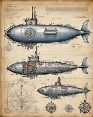 airships,submersibles,bathyscaphe,airship,skyship,dirigibles,whaleships,bathysphere,dirigible,steampunk gears,submersible,nautical clip art,steampunk,air ship,spelljammer,battlecruisers,caravel,ironclads,carrack,whaleship,Unique,Design,Blueprint