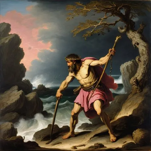 titian,the good shepherd,marsyas,tiziano,diogenes,tempesta,Art,Classical Oil Painting,Classical Oil Painting 06