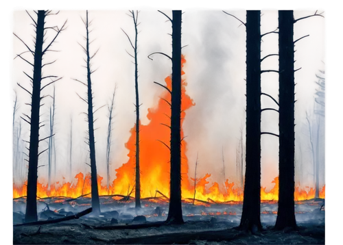 forest fire,fire background,forest fires,triggers for forest fire,wildfires,burned land,scorched earth,fire land,wildfire,conflagrations,bushfire,firebreaks,brushfire,wildland,nature conservation burning,firestorms,bushfires,deforested,fires,firedamp,Illustration,American Style,American Style 15