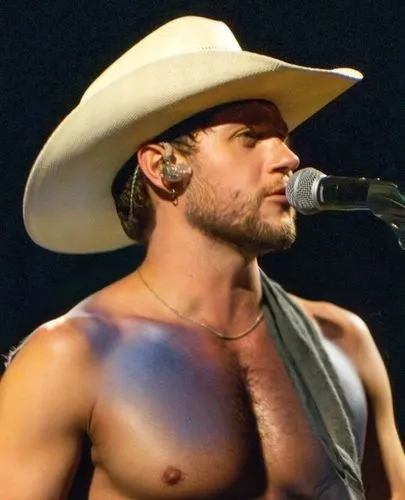 Naked man ,a man with  on and an open mic,dierks,mcgraw,brantley,littrell,stetson,cerrone