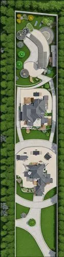 landscape plan,highway roundabout,street plan,escher village,flyover,roundabout,suburban,escher,car park,urban park,urban design,golf course background,parking place,town planning,residential area,cro