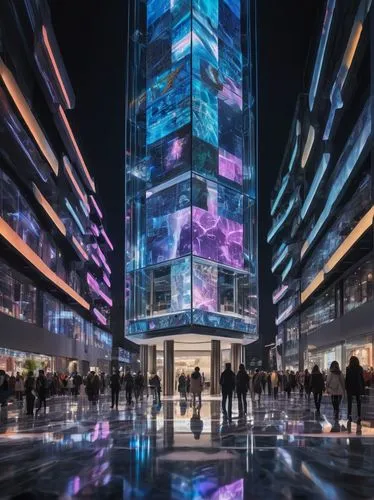 glass building,sanlitun,potsdamer platz,the dubai mall entrance,abdali,cybercity,water cube,vdara,hypermodern,guangzhou,glass wall,doha,kaleidoscape,galleria,warszawa,titanum,dongdaemun,dubai,o2 tower,shanghai,Illustration,Realistic Fantasy,Realistic Fantasy 42