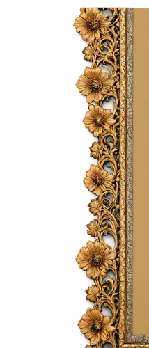 Vintage page, ornate border, gold frame, intricate design, floral patterns, curved edges, distressed texture, worn out look, subtle shading, warm color tone, 3/4 composition, soft focus, cinematic lig