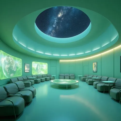 ufo interior,planetarium,spaceship interior,planetariums,therapy room,sky space concept,conference room,sickbay,therapy center,starbase,doctor's room,treatment room,futuristic art museum,futuristic landscape,meeting room,spacelab,aquarium,aqua studio,great room,antechamber,Photography,General,Realistic