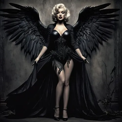 black angel,dark angel,angel of death,vintage angel,fallen angel,baroque angel,Conceptual Art,Fantasy,Fantasy 34