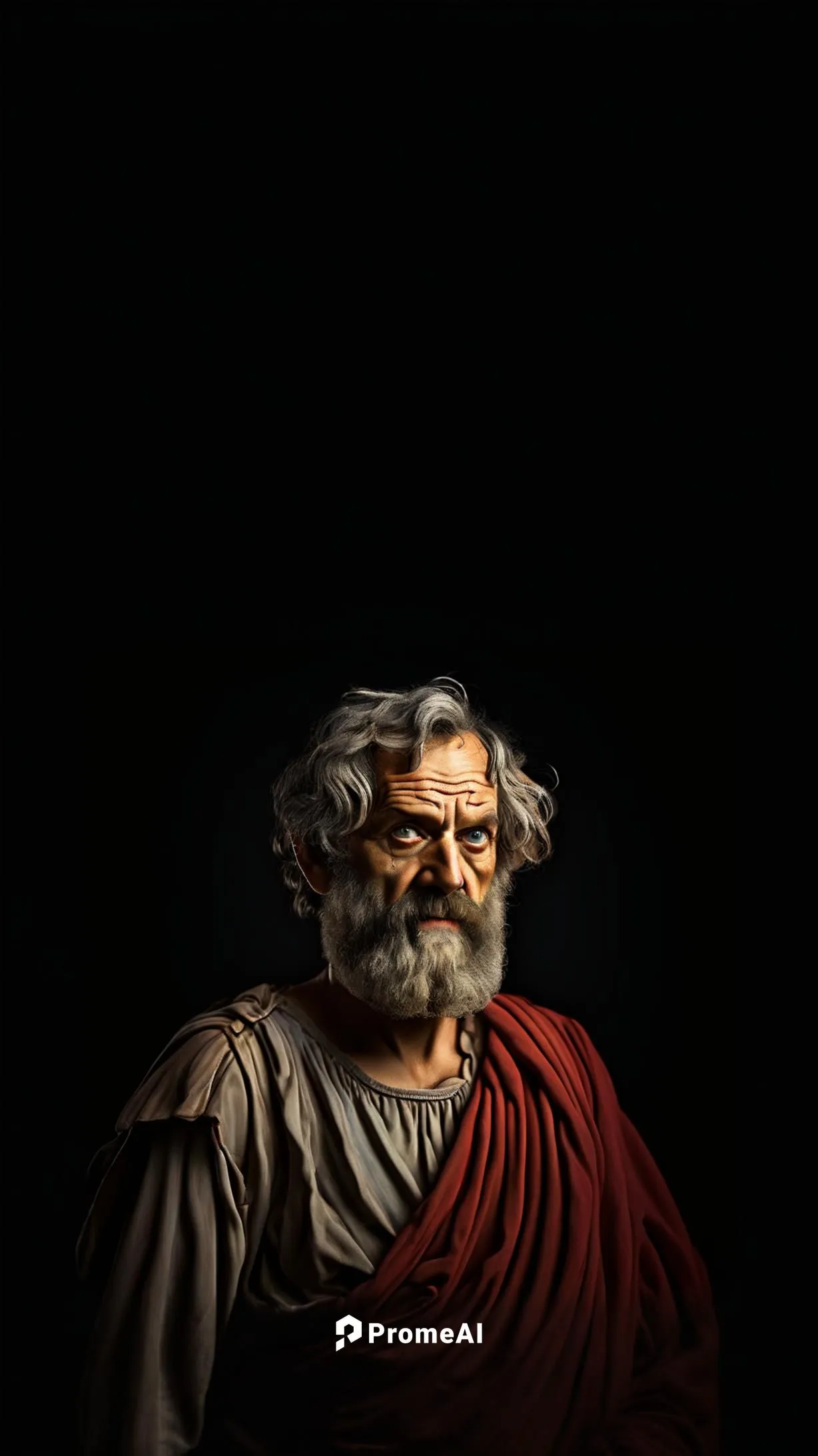 saint peter,socrates,zeus,2nd century,portrait background,saint nicolas,abraham,archimedes,the death of socrates,musei vaticani,saint paul,king lear,bapu,bonifacio,bust of karl,caesar,moses,asclepius,