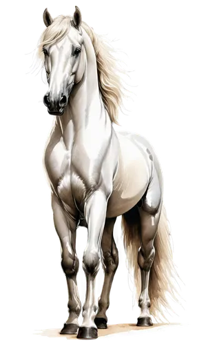 albino horse,lipizzan,painted horse,equus,a white horse,shadowfax,draft horse,belgian horse,equine,lusitanos,hors,pegasys,alpha horse,equidae,arabian horse,epona,a horse,shire horse,horse,kutsch horse,Illustration,Black and White,Black and White 34