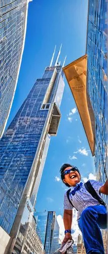 window washer,window cleaner,skycraper,skyscraping,giantess,tishman,dubay,chicagoan,willis tower,1 wtc,skyscapers,streeterville,citicorp,supertall,united arab emirates,azrieli,united arabic emirates,sears tower,world trade center,financial district,Unique,Pixel,Pixel 05