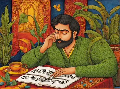 persian poet,book illustration,persian,ibn tulun,iranian nowruz,mexican calendar,novruz,from persian shah,alejandro vergara blanco,nowruz,alcazar of seville,khokhloma painting,iranian,parcheesi,self-portrait,zoroastrian novruz,middle eastern monk,hamelin,child with a book,pandero jarocho,Illustration,Children,Children 03