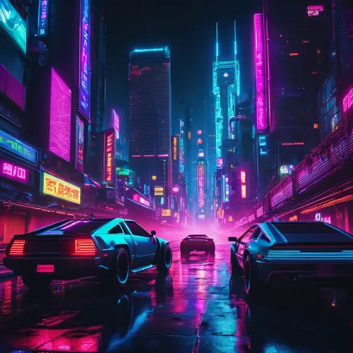 neon arrows,cyberpunk,80s,tokyo city,neon,aesthetic,neon lights,tokyo,80's design,toyota ae85,3d car wallpaper,futuristic,4k wallpaper,retro background,colorful city,wallpaper,neon ghosts,hd wallpaper,would a background,vapor,Conceptual Art,Sci-Fi,Sci-Fi 26