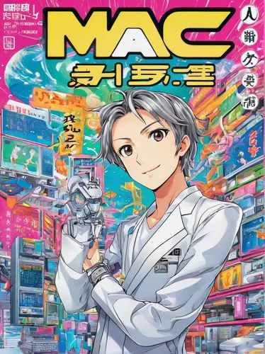 magazine cover,magazine,mac,magazine - publication,mc,macadamia,malus,processor,magna,magazines,computer game,cover,computer chips,machine,manga,imac,mags,machine tool,apple watch,maccaron,Illustration,Japanese style,Japanese Style 04