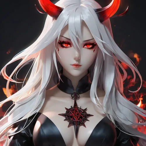 devil,fire devil,dark elf,fire siren,kitsune,fire lily,fire red eyes,a200,the devil,evil woman,medusa,demon,fire angel,vampire lady,dark-type,horned,black dragon,dragon li,nine-tailed,devils,Conceptual Art,Fantasy,Fantasy 02