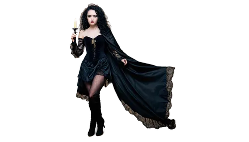 derivable,gothic woman,sorceress,dark angel,gothic dress,sirenia,tarja,sorceresses,dhampir,morticia,black angel,queen of the night,black queen,hekate,dark gothic mood,bewitching,hecate,enchantress,the enchantress,lady of the night,Illustration,Retro,Retro 14