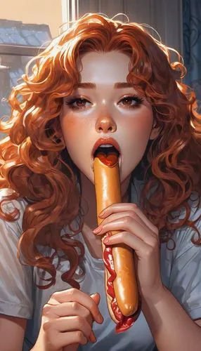 merida,fujiko,madelyne,foodgoddess,siryn,appetite,Illustration,American Style,American Style 13