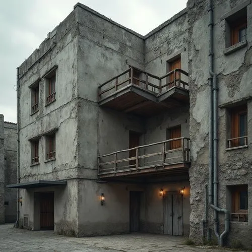 hashima,reformatory,apartment house,prora,tenement,an apartment,dereliction,gunkanjima,sanatoriums,safehouses,backlot,apartments,dockyard,barracks,abandoned building,derelict,norilsk,asylum,carentan,kurilsk,Photography,General,Realistic