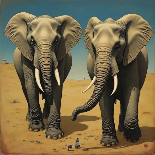 elephantmen,pachyderms,cartoon elephants,elephants,triomphant,elephantine