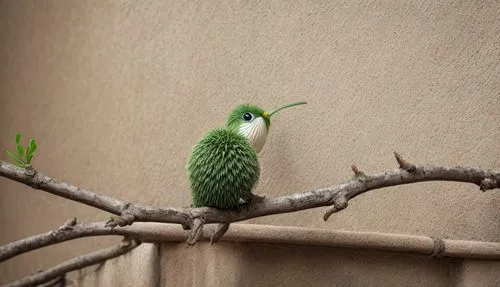 potted plants near a wall,green bird,green parakeet,an ornamental bird,asian bird,bird on tree,bird on branch,green crested lizard,garden bird,green jay,ornamental bird,bird on the tree,bird in tree,p