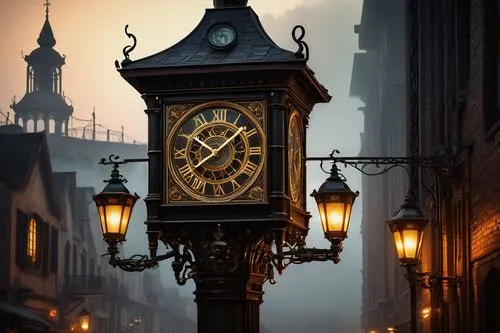 grandfather clock,street clock,astronomical clock,clockmaker,clock tower,clocks,old clock,clock face,clock,longcase clock,tower clock,medieval hourglass,hanging clock,time pointing,gas lamp,four o'clocks,world clock,cuckoo clock,vintage lantern,time spiral,Art,Classical Oil Painting,Classical Oil Painting 43