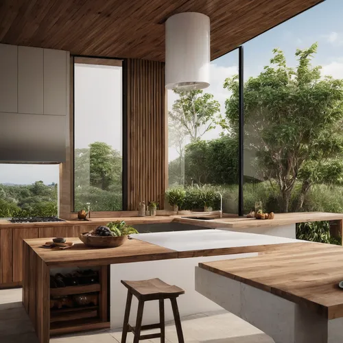 uma casa com Decoração Inovadora: Tecnologia Avançada:Espaços Sociais: Ambiente Eco-Consciente: Espaços Criativos: Zonas de Relaxamento: Estilo Não Convencional: ,modern kitchen,modern kitchen interio