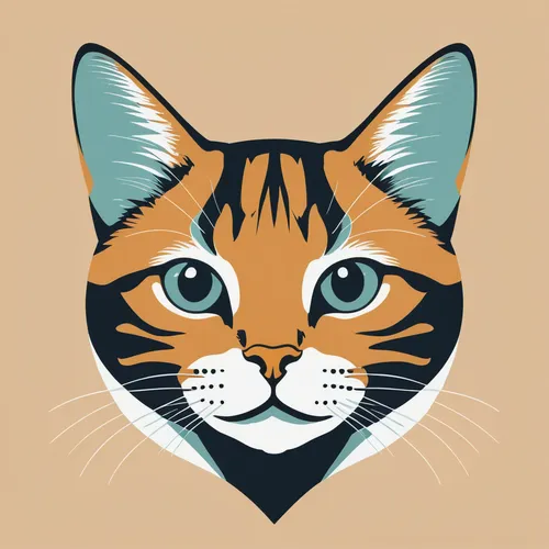 cat vector,vector illustration,vector graphic,vector art,vector design,cartoon cat,cat portrait,calico cat,vector image,vector graphics,drawing cat,adobe illustrator,toyger,clipart sticker,dribbble icon,cat-ketch,tiger cat,vector images,bengal cat,cat image,Illustration,Vector,Vector 01