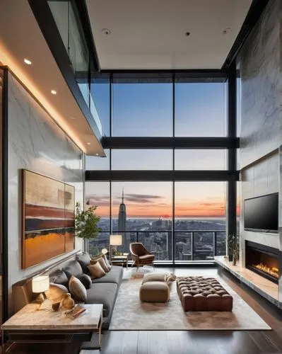 modern living room,penthouses,sky apartment,livingroom,living room,interior modern design,modern decor,glass wall,luxury home interior,contemporary decor,modern room,great room,living room modern tv,fire place,apartment lounge,minotti,modern style,contemporary,family room,modern minimalist lounge,Unique,Design,Knolling