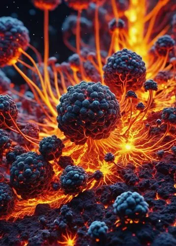 lava balls,lava,volcanic,magma,volcanic eruption,eruption,fire background,volcanism,volcanic field,lava flow,lava cave,inferno,volcano,mandelbulb,lava river,scorched earth,molten,cinema 4d,explosion destroy,volcanos