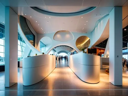 futuristic art museum,kaust,the dubai mall entrance,masdar,artscience museum,soumaya museum,cochere,futuristic architecture,concourses,hammerson,the airport terminal,corian,hall of nations,lobby,schipol,worldport,foyer,pedway,aeroport,concourse,Photography,General,Realistic