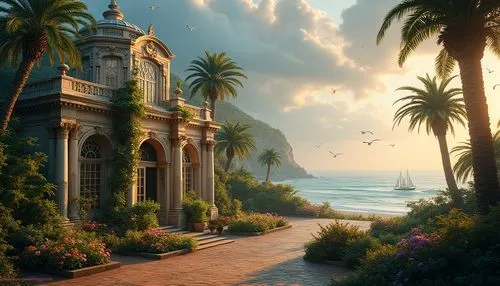 venice,dorne,uncharted,catalina island,tropico,tropical island,corfu,chhatris,seaside resort,tropical house,fantasy landscape,seaside country,beachfront,seaside view,coastal landscape,south france,novigrad,tropical sea,sapienza,full hd wallpaper,Photography,General,Realistic