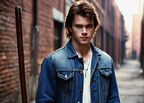 red brick wall,british semi-longhair,blue jeans,bluejeans,jean jacket,denim jacket,jack rose,denim background,red brick,hudson,pompadour,brick wall background,david bowie,british longhair,vintage boy,john doe,farro,brick wall,lincoln blackwood,red bricks,Conceptual Art,Fantasy,Fantasy 29