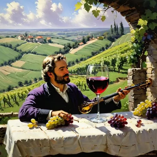 tuscan,barbera,chianti,montepulciano,lambrusco,beaujolais,barolo,primitivo,bertinoro,capuzzo,dolcetto,petruchio,viticulture,italian painter,sauvigne,valpolicella,vietti,agovino,winemaker,brunello,Conceptual Art,Oil color,Oil Color 09