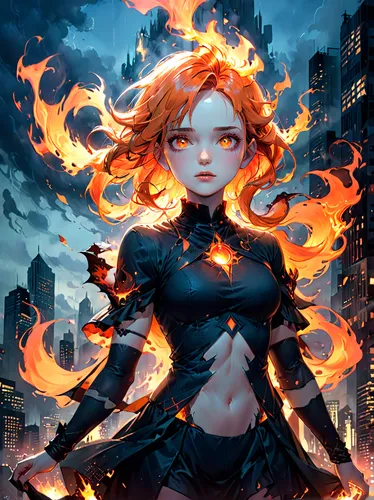 fire angel,fiery,fire siren,flame spirit,burning hair,fire devil,fire background,dancing flames,fire dancer,fire lily,fire artist,firedancer,fire eyes,fire pearl,inferno,fire dance,black widow,flame of fire,merida,burning earth,Anime,Anime,General