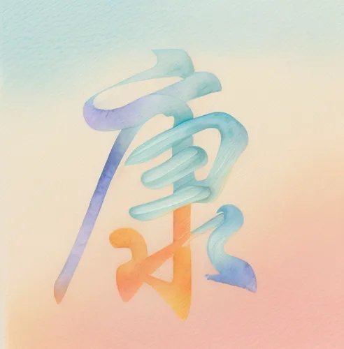 japanese character,calligraphy,pastel paper,kanji,白斩鸡,calligraphic,japanese wave paper,watercolor paint strokes,麻辣,zui quan,oriental painting,薄雲,shakuhachi,japanese waves,japanese art,xun,digital artwork,芦ﾉ湖,gradient effect,朽木,Calligraphy,Illustration,Beautiful Fantasy Illustration