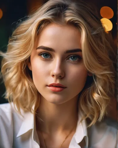 romantic portrait,romantic look,portrait background,heterochromia,girl portrait,blonde woman,short blond hair,beautiful young woman,portrait photography,natural cosmetic,greta oto,blonde girl,wallis day,portrait of a girl,women's eyes,model beauty,natural color,beautiful face,pretty young woman,young woman,Photography,General,Cinematic