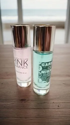 clink glasses,colognes,pinkwater,perfume bottles,ginandjar,pink salt