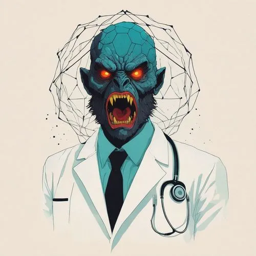 medical illustration,doctor,surgeon,cartoon doctor,fish-surgeon,physician,surgical mask,medical mask,cancer illustration,outbreak,dentist,pathologist,dental hygienist,the doctor,theoretician physician,doctors,ship doctor,dr,two face,oncology,Illustration,Paper based,Paper Based 19