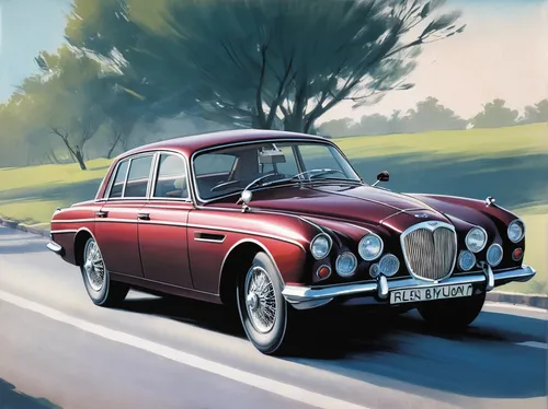 jaguar mark vii,jaguar mark 1,jaguar mark 2,jaguar mark x,jaguar mark ix,rover 10,jaguar s-type,bristol 401,bristol 410,rover p4,daimler sovereign,daimler 250,mg magnette za,bmw 501,wolseley hornet,bmw 320,rover p3,rover p5,wolseley 4/44,mg cars,Illustration,Black and White,Black and White 08