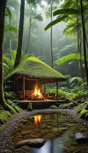 hot spring,ryokan,japanese zen garden,house in the forest,wooden sauna,tranquility,spiritual environment,zen garden,japan landscape,secluded,fire bowl,japanese shrine,indonesia,borneo,forest workplace,beautiful japan,japan garden,rain forest,vietnam,wilderness,Photography,General,Realistic